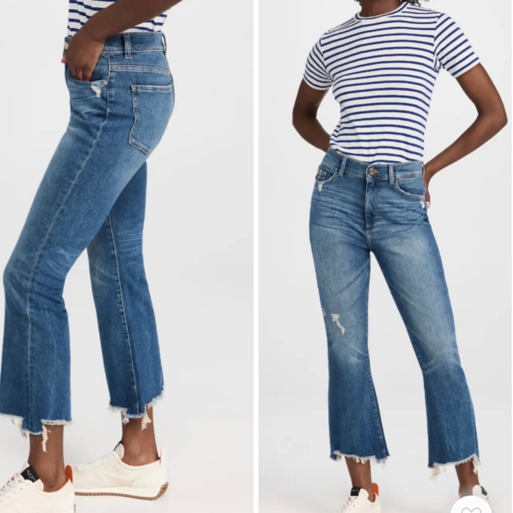 DL1961 Bridget Boot Crop High Rise Instasculpt Jeans